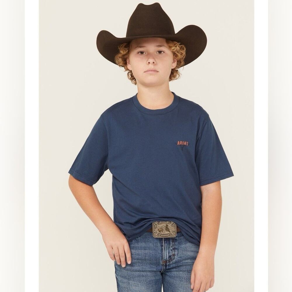 Ariat Ranch Tough Graphic T-Shirt, Med (10/12) - NWT - Picture 3 of 3